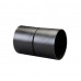 125/145mm DUCTING COUPLER - BLACK
